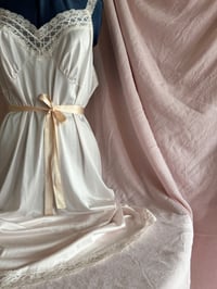 Image 3 of 1960's Pale Pink Satin Slip