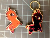 Image 2 of Big Horse Keychain Charm - Black (PRE ORDER)