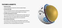 Image 6 of Callaway Chrome Tour Oktoberfest Golf Balls [2024]