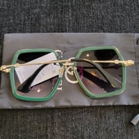 Image 2 of Square Logo Glasses