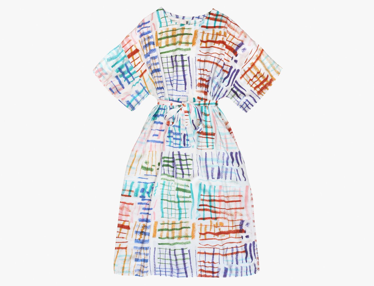 Image of CHALK DRAWING DRESS - PREORDER