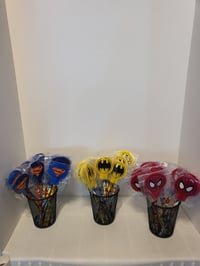 Image 2 of Pencil Toppers (Machine embroidered)