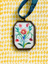 Folk floral no. 101 locket