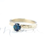 Image 8 of reserved for the fabulous K . a custom spinel ring