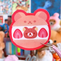 Image 3 of rilakkuma and kiiroitori pastries collection ✿ sticker