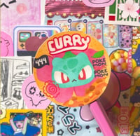 Image 1 of bulbasaur curry & kirby ramen ✿ sticker 