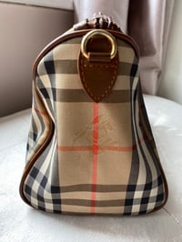 Image 8 of Burberry Nova Check Boston Bag
