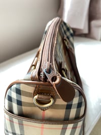 Image 20 of Burberry Nova Check Boston Bag