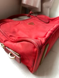 Image 14 of Prada Red Nylon Handbag 