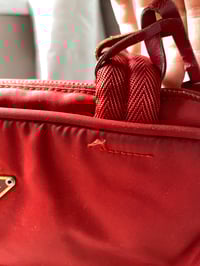 Image 3 of Prada Red Nylon Handbag 