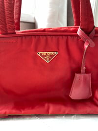 Image 5 of Prada Red Nylon Handbag 