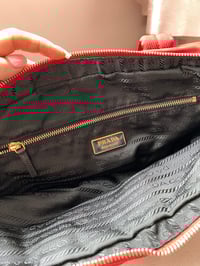 Image 21 of Prada Red Nylon Handbag 