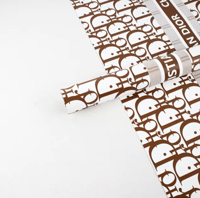 Dr Brown Floral Paper 