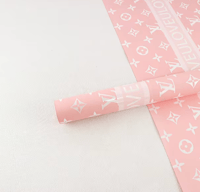 Lv Pink Floral Paper 