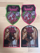 Image of Offiically Licensed Gorepot/Lesbian Tribbing Squirt Cover Art Patches!!