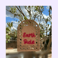 Image 2 of Rattan Arch Birth Announcement Sign