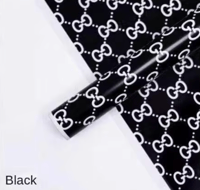 Gucci Black Floral Paper 