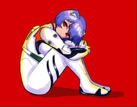 Image 1 of Rei Ayanami Print