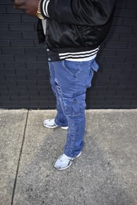 Image 2 of LIMITED EDITION Men’s Stacked Cargo Jeans 