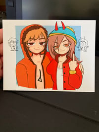 Image 2 of Denji power Kenny cartman Print