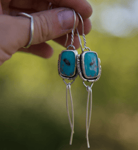 Image 2 of Turquoise + Silver Spurs