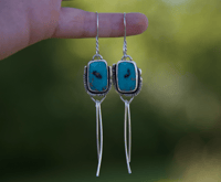 Image 3 of Turquoise + Silver Spurs