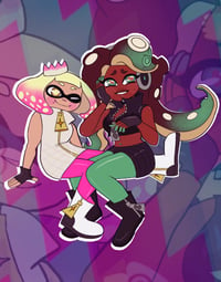 Image 1 of Marina and Pearl print