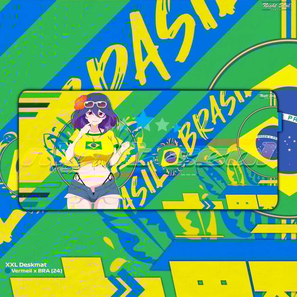 Image of Brasil x Waifus (2024) / Desk Mats 