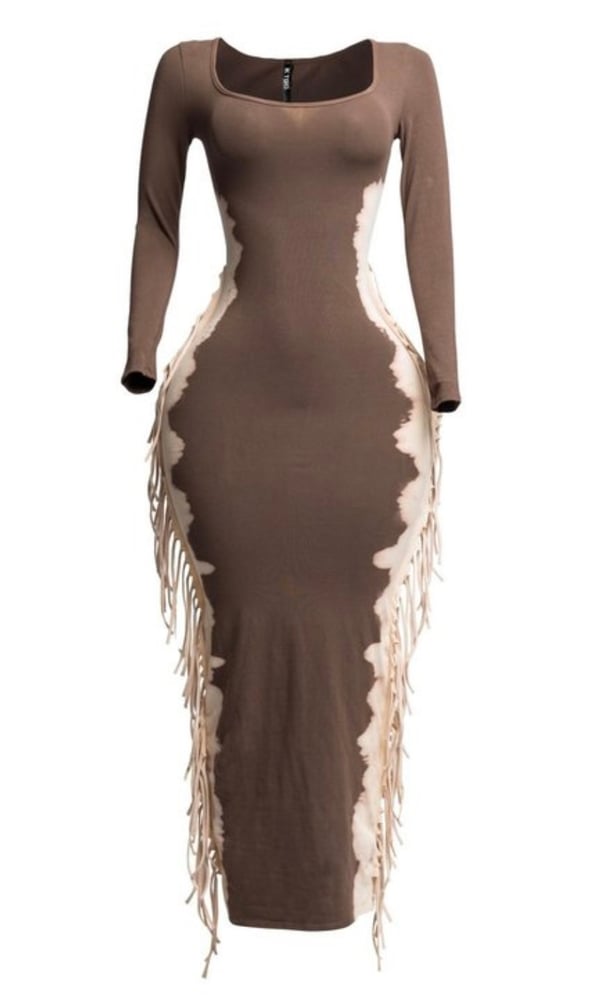 Image of Ashley Fringe Dress