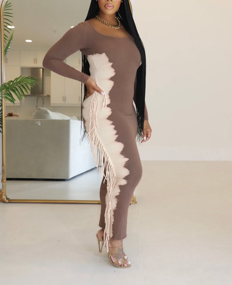 Image of Ashley Fringe Dress