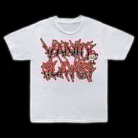 Image 1 of Not Another Band Tee (WHITE/RED)