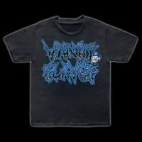 Image 1 of Not Another Band Tee (BLACK/BLUE)