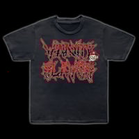 Image 1 of Not Another Band Tee (BLACK/RED)
