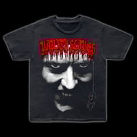 Image 1 of Rich Vamp Tee (BLACK/RED)