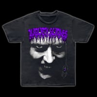 Image 1 of Rich Vamp Tee (BLACK/PURPLE)