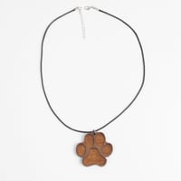 Image 5 of Cat Paw - Customizable Wooden Pendant - Gift for Cat Lovers