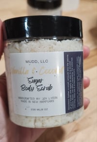 Image 3 of Vanilla & Coconut sugar scrub-8 oz