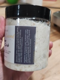 Image 4 of Vanilla & Coconut sugar scrub-8 oz