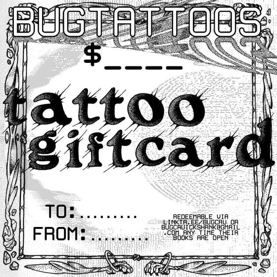 Image of Tattoo Giftcard