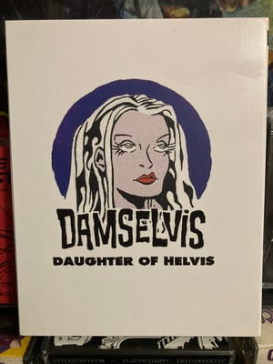 Image of Damselvis, Daughter of Helvis (1994) with signed John Michael McCarthy slipcover SOV