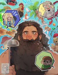 Image 1 of Dungeon Meshi Senshi Print