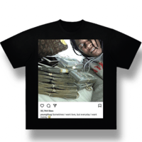 thugger luv money tee
