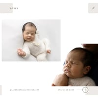 Image 2 of Newborn Baby Photo Session  **BOOKING FEE ONLY**