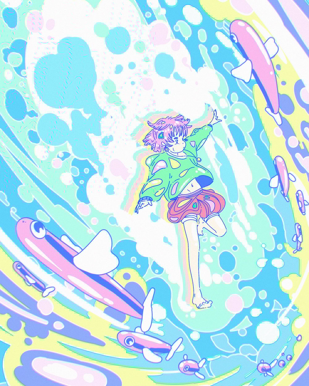 Image of sea of Colours