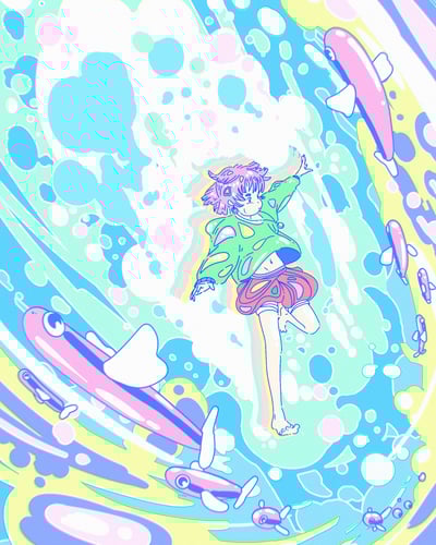 Image of sea of Colours
