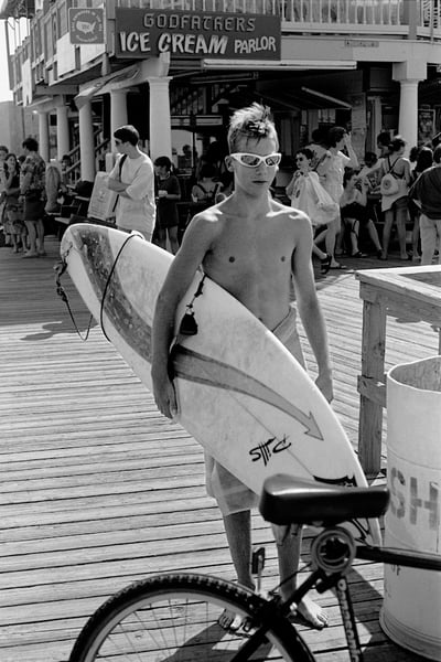 Image of Open Edition Print: New Jersey #1 (Surfer, Avalon, New Jersey, 1996)