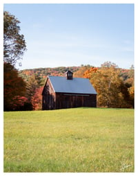 PRINT: NORWICH BARN