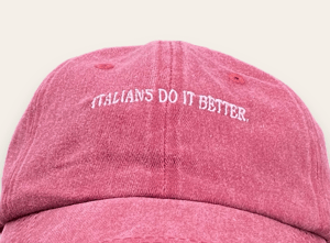 Image of Cap "ITALIANS DO IT BETTER" by F.aR.