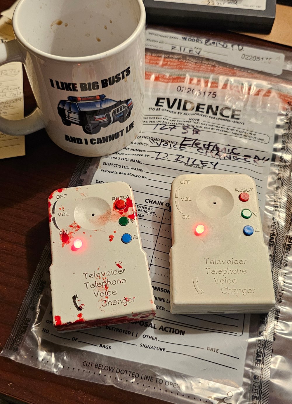 Voice Changer Replica and/or Vintage Buck 120 Replica 
