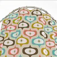 Image 3 of Starlite Drive Mid-Century Baby Shower Curtain